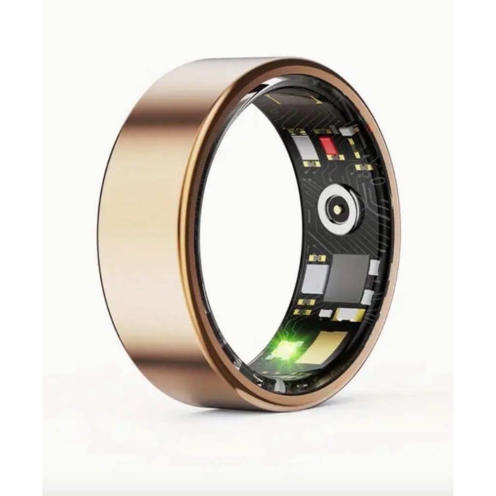 BNIB Smart Ring Health Tracker Sleep Monitor‎ Heart Rate Waterproof Rose Gold